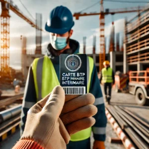 carte btp intérimaire