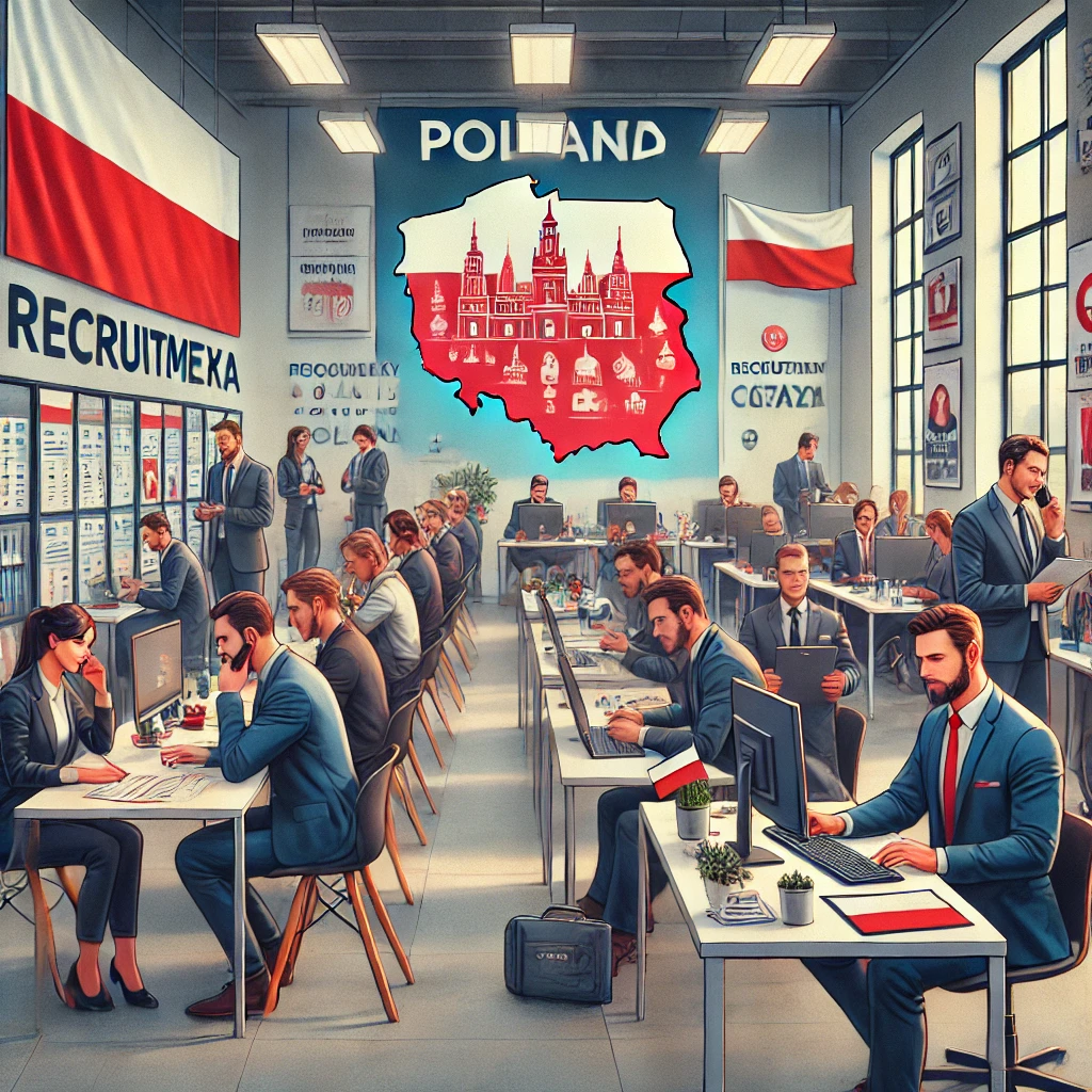 agence intérim Pologne