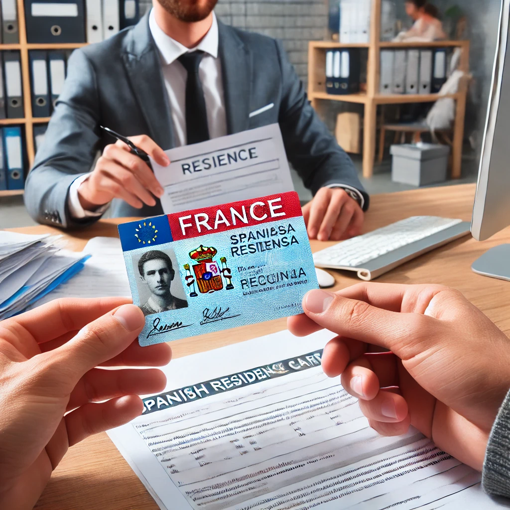 travailler en France avec une carte de séjour espagnole
