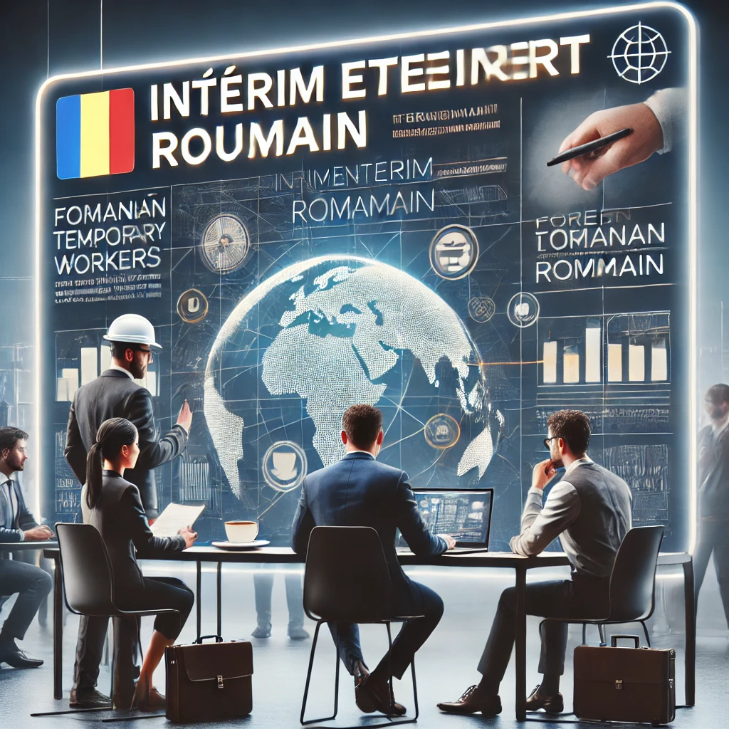 intérim étranger roumain
