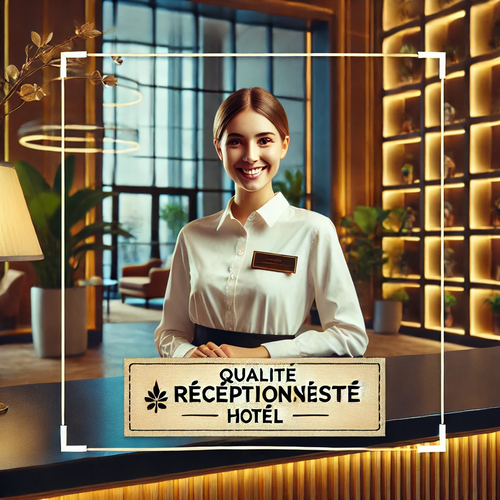 qualité réceptionniste hôtel