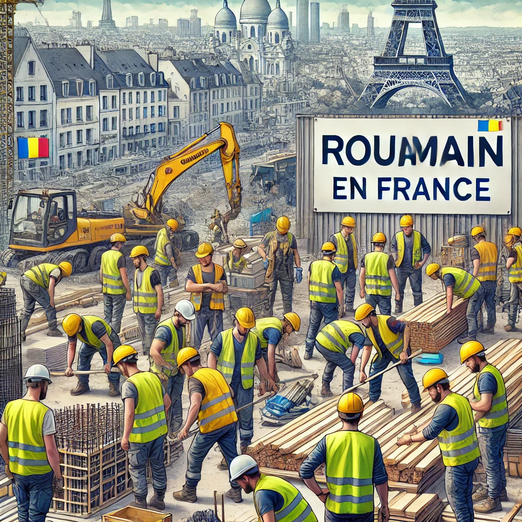 roumain travail en france