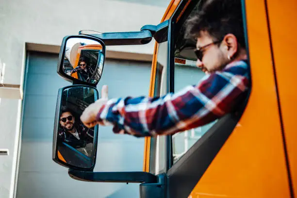 chauffeur camion benne