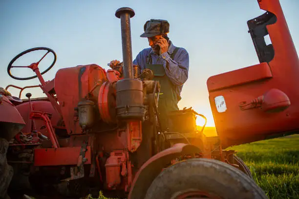 tractoriste agricole